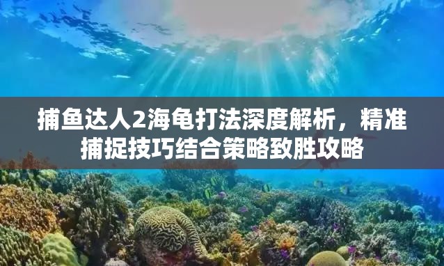 捕鱼达人2海龟打法深度解析，精准捕捉技巧结合策略致胜攻略