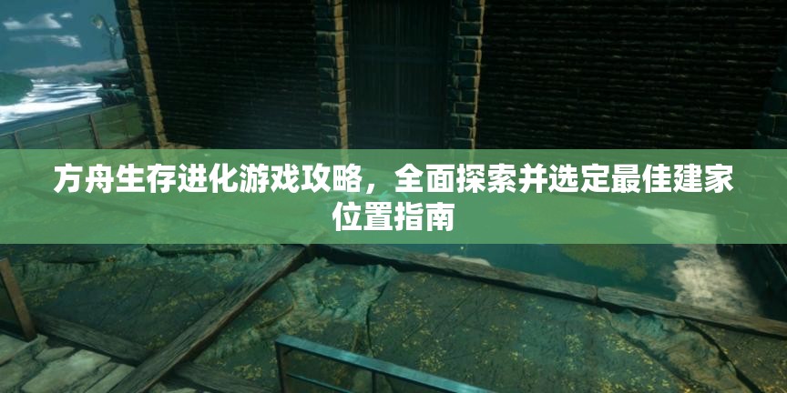 方舟生存进化游戏攻略，全面探索并选定最佳建家位置指南