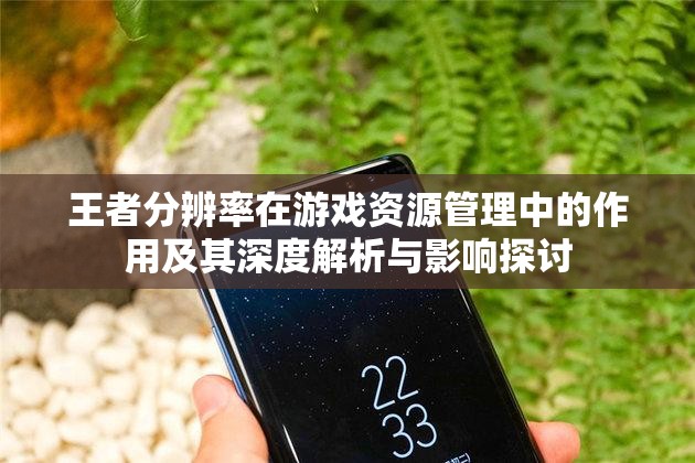 王者分辨率在游戏资源管理中的作用及其深度解析与影响探讨