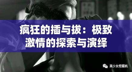 疯狂的插与拔：极致激情的探索与演绎