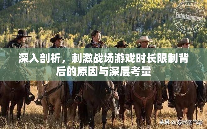 深入剖析，刺激战场游戏时长限制背后的原因与深层考量