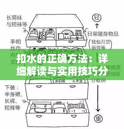 扣水的正确方法：详细解读与实用技巧分享