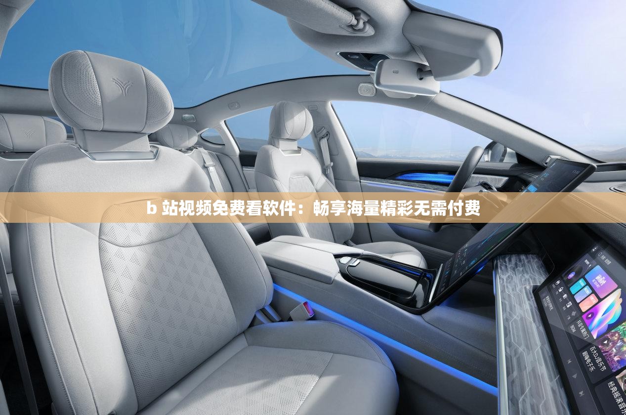 b 站视频免费看软件：畅享海量精彩无需付费