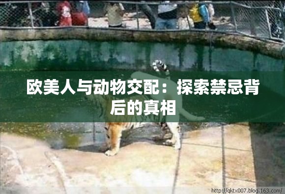 欧美人与动物交配：探索禁忌背后的真相