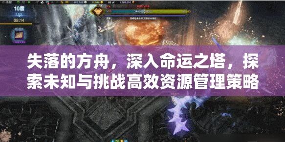 失落的方舟，深入命运之塔，探索未知与挑战高效资源管理策略