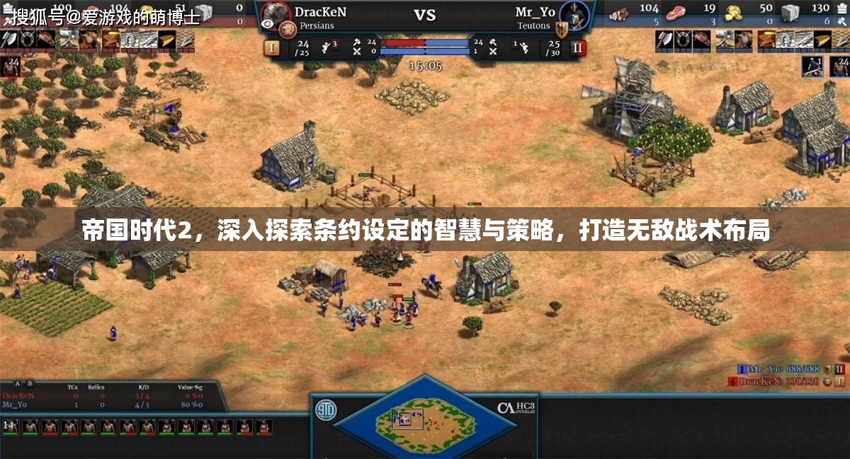 帝国时代2，深入探索条约设定的智慧与策略，打造无敌战术布局