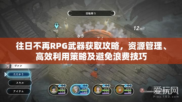 往日不再RPG武器获取攻略，资源管理、高效利用策略及避免浪费技巧