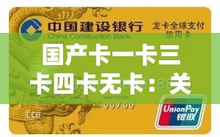 国产卡一卡三卡四卡无卡：关于它们的详细介绍与特点分析