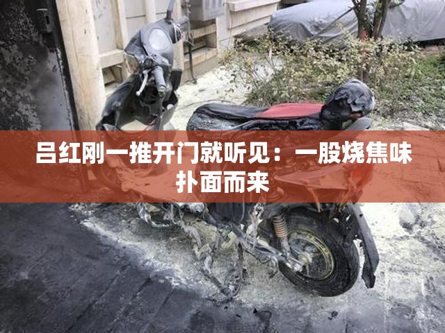 吕红刚一推开门就听见：一股烧焦味扑面而来