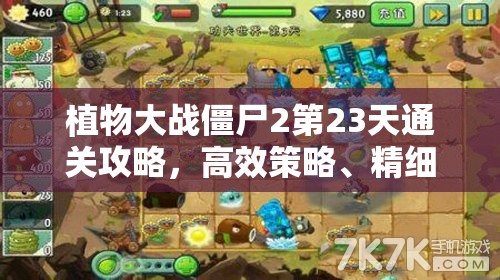 植物大战僵尸2第23天通关攻略，高效策略、精细资源管理与价值最大化技巧