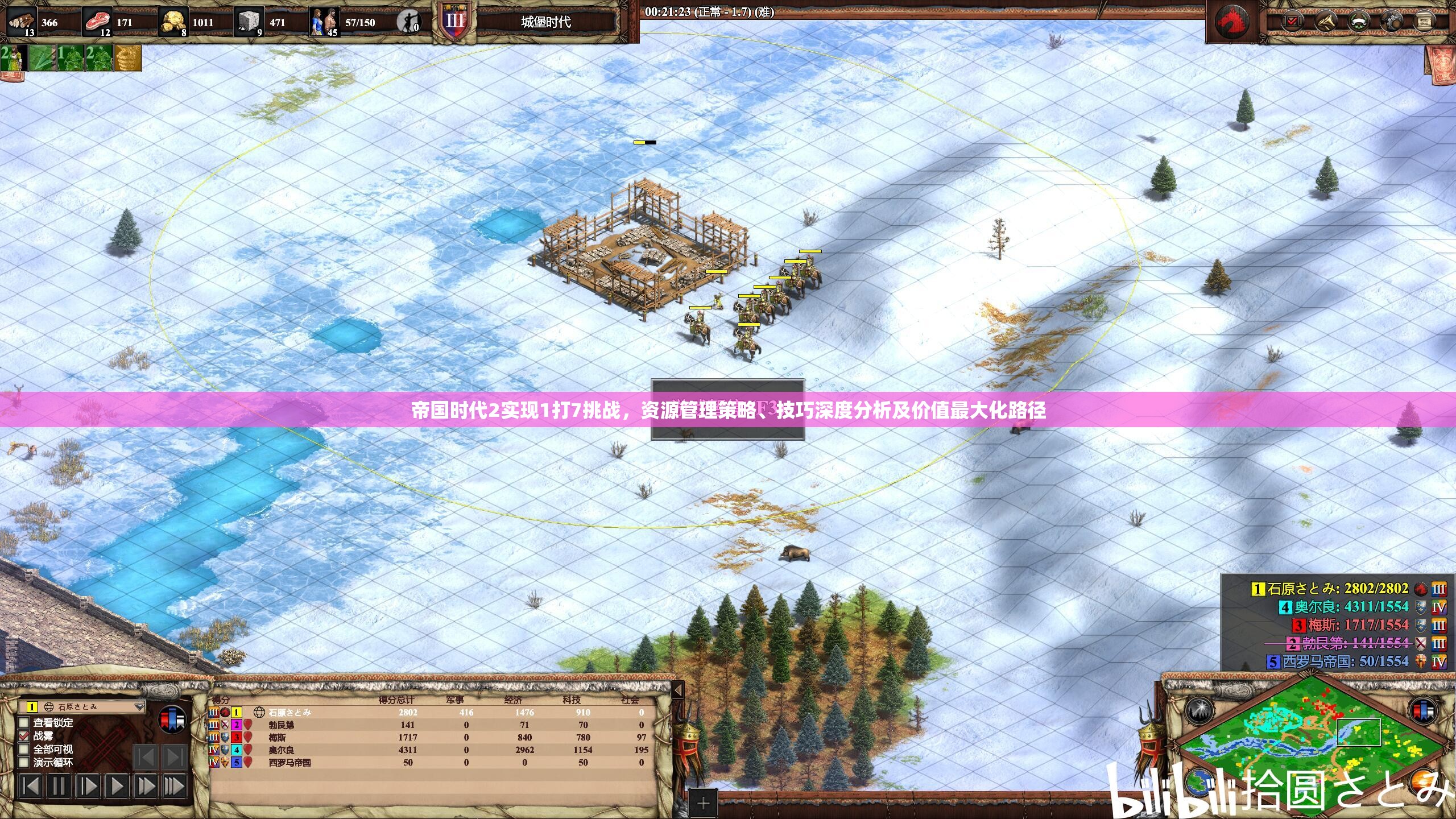 帝国时代2实现1打7挑战，资源管理策略、技巧深度分析及价值最大化路径