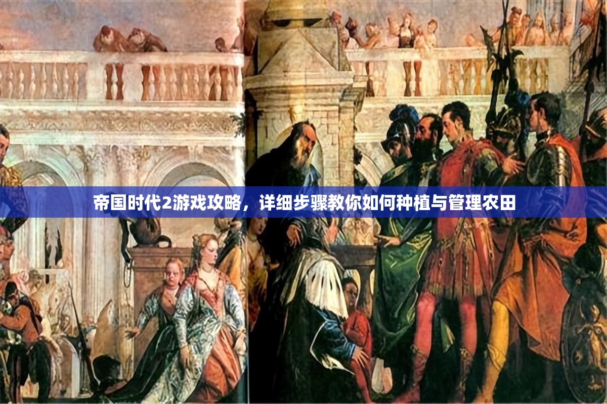帝国时代2游戏攻略，详细步骤教你如何种植与管理农田