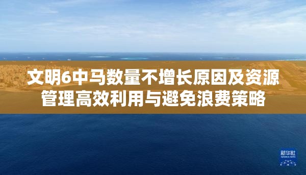 文明6中马数量不增长原因及资源管理高效利用与避免浪费策略