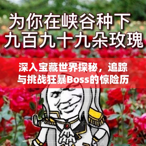 深入宝藏世界探秘，追踪与挑战狂暴Boss的惊险历程