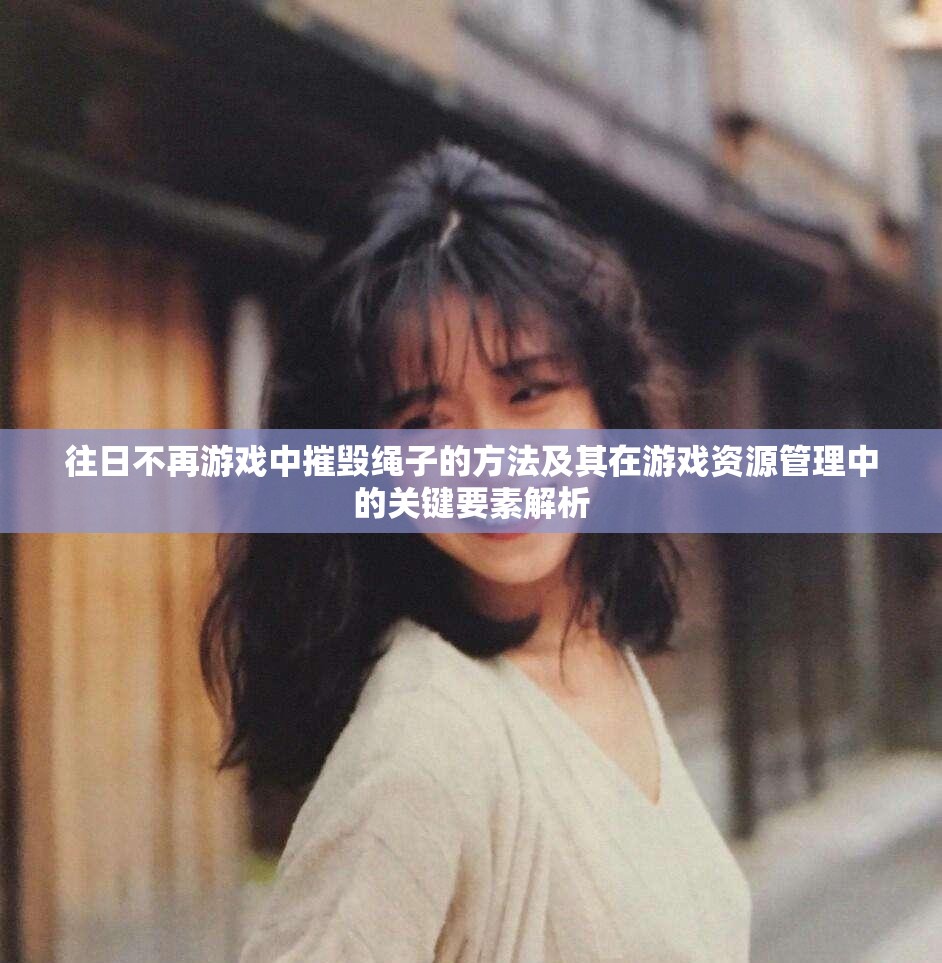 往日不再游戏中摧毁绳子的方法及其在游戏资源管理中的关键要素解析