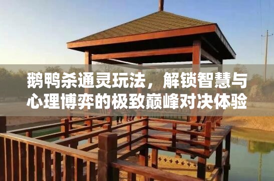 鹅鸭杀通灵玩法，解锁智慧与心理博弈的极致巅峰对决体验