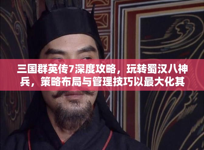 三国群英传7深度攻略，玩转蜀汉八神兵，策略布局与管理技巧以最大化其战斗价值