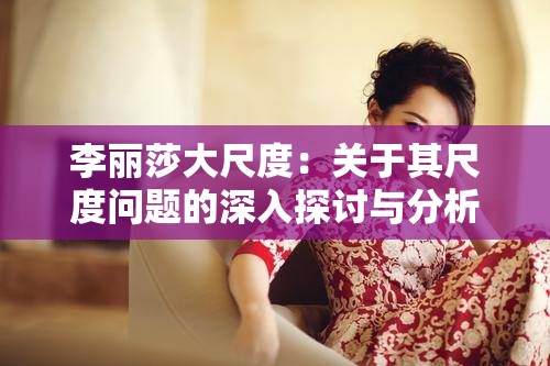 李丽莎大尺度：关于其尺度问题的深入探讨与分析