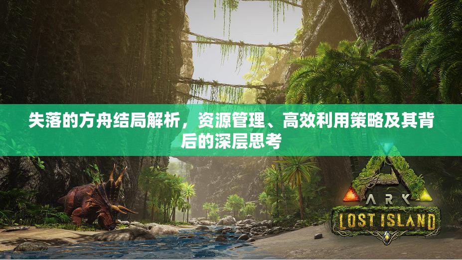 失落的方舟结局解析，资源管理、高效利用策略及其背后的深层思考