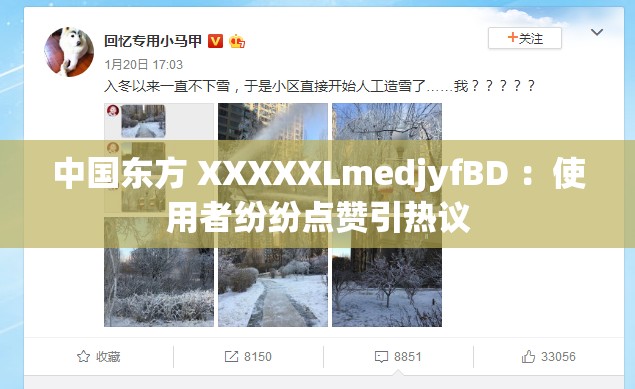 中国东方 XXXXXLmedjyfBD ：使用者纷纷点赞引热议