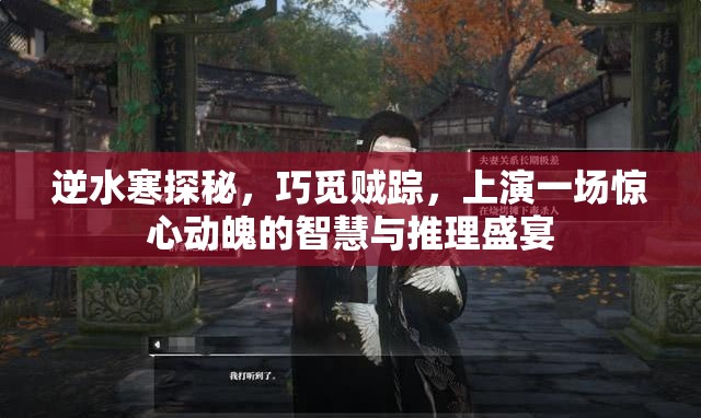 逆水寒探秘，巧觅贼踪，上演一场惊心动魄的智慧与推理盛宴