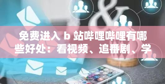 免费进入 b 站哔哩哔哩有哪些好处：看视频、追番剧、学知识、交朋友