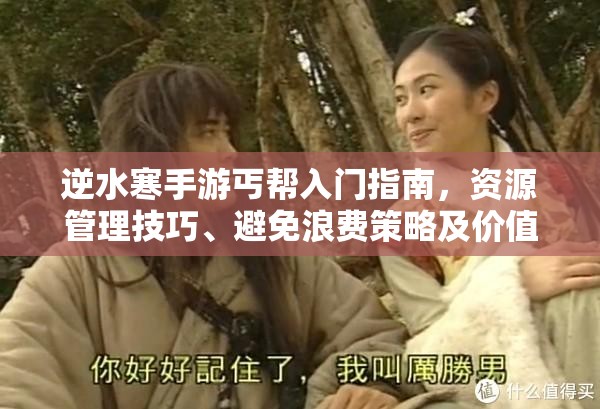 逆水寒手游丐帮入门指南，资源管理技巧、避免浪费策略及价值最大化攻略