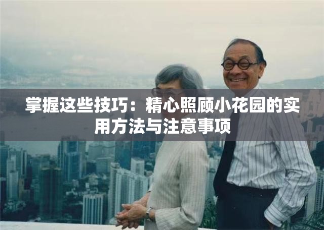掌握这些技巧：精心照顾小花园的实用方法与注意事项