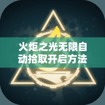 火炬之光无限自动拾取开启方法全解析及其在游戏资源管理中的关键性应用