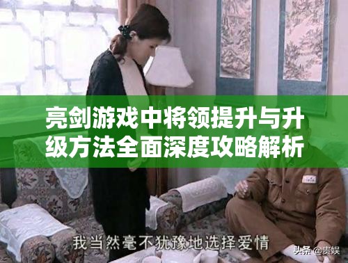 亮剑游戏中将领提升与升级方法全面深度攻略解析