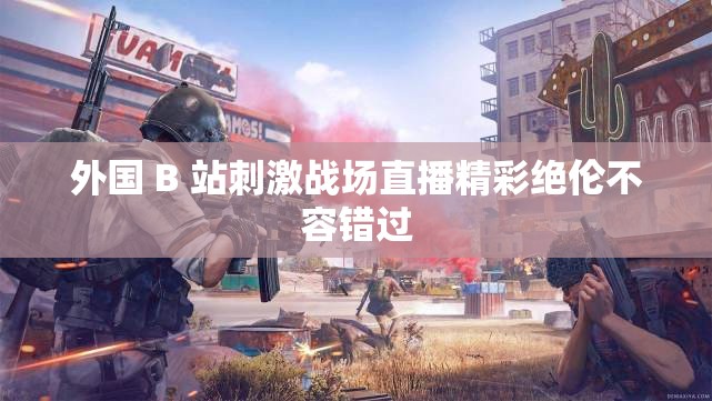 外国 B 站刺激战场直播精彩绝伦不容错过