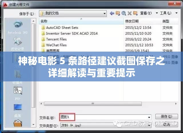神秘电影 5 条路径建议截图保存之详细解读与重要提示