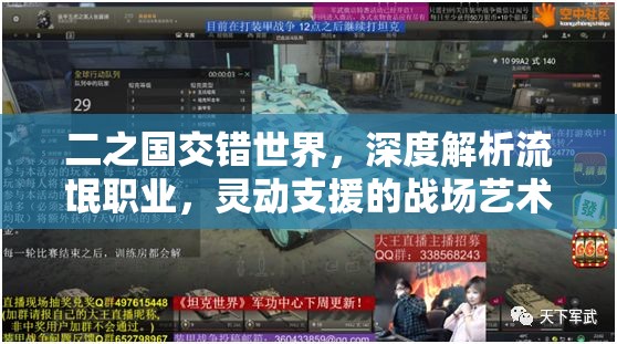 二之国交错世界，深度解析流氓职业，灵动支援的战场艺术家全揭秘