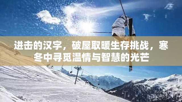 进击的汉字，破屋取暖生存挑战，寒冬中寻觅温情与智慧的光芒