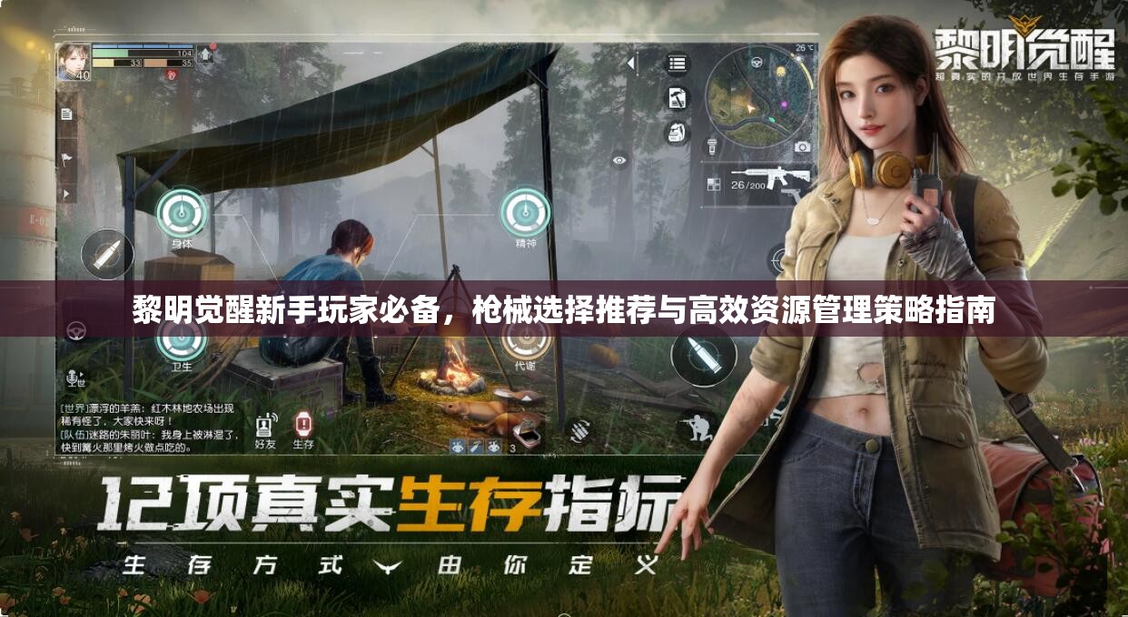 黎明觉醒新手玩家必备，枪械选择推荐与高效资源管理策略指南