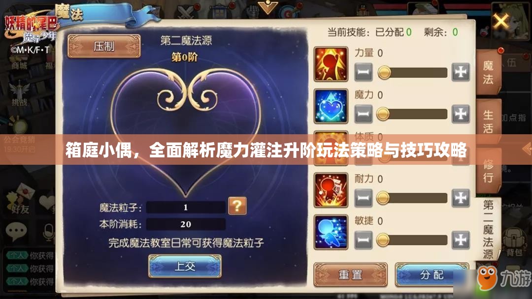 箱庭小偶，全面解析魔力灌注升阶玩法策略与技巧攻略