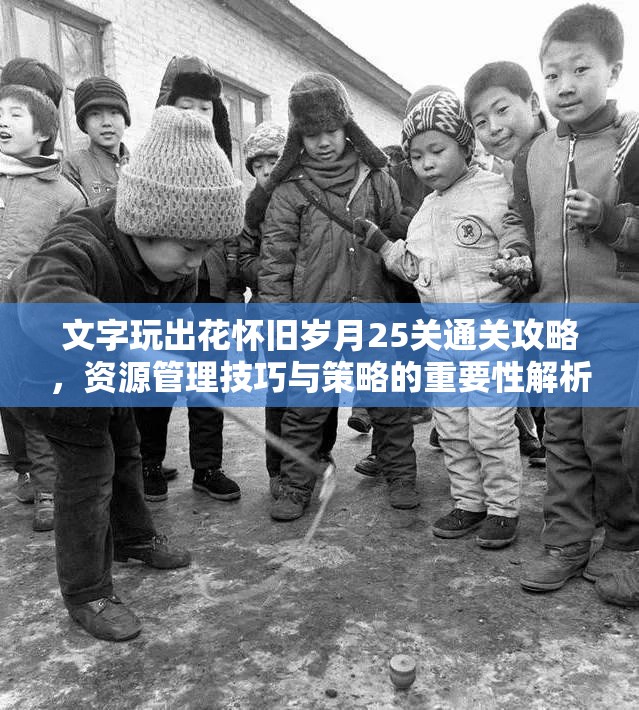 文字玩出花怀旧岁月25关通关攻略，资源管理技巧与策略的重要性解析