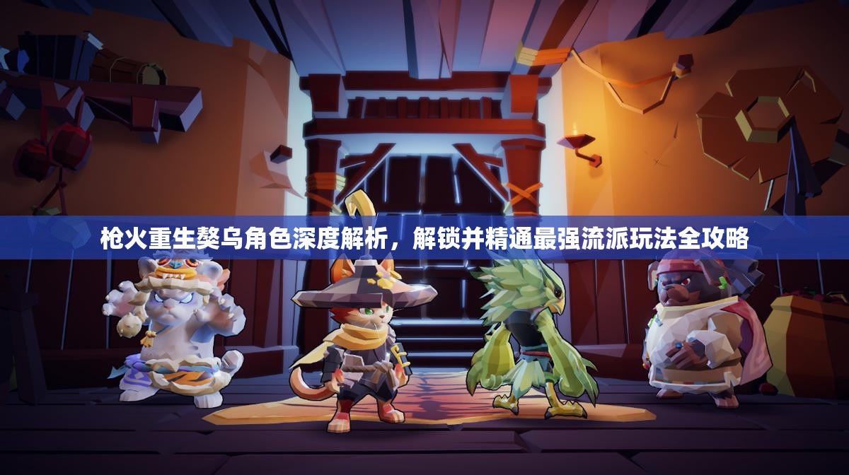 枪火重生獒乌角色深度解析，解锁并精通最强流派玩法全攻略