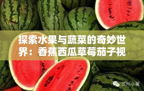 探索水果与蔬菜的奇妙世界：香蕉西瓜草莓茄子视频 APP 带你领略不一样的视觉盛宴