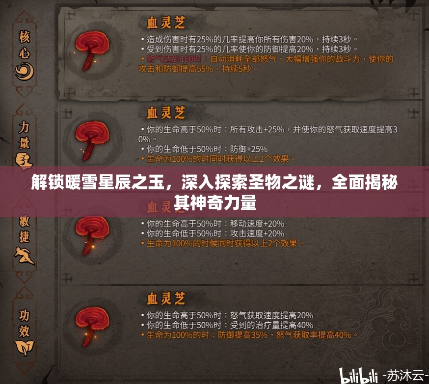 解锁暖雪星辰之玉，深入探索圣物之谜，全面揭秘其神奇力量