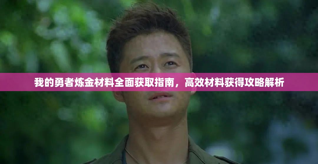 我的勇者炼金材料全面获取指南，高效材料获得攻略解析