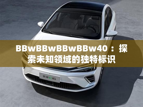BBwBBwBBwBBw40 ：探索未知领域的独特标识
