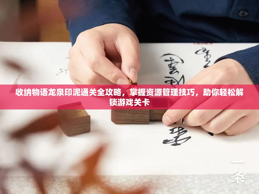 收纳物语龙泉印泥通关全攻略，掌握资源管理技巧，助你轻松解锁游戏关卡
