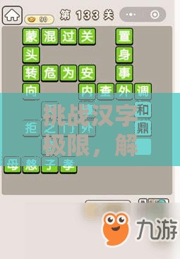 挑战汉字极限，解锁成语困难5，智慧碰撞，体验一字千金的消除乐趣