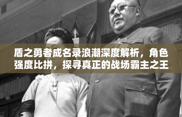 盾之勇者成名录浪潮深度解析，角色强度比拼，探寻真正的战场霸主之王