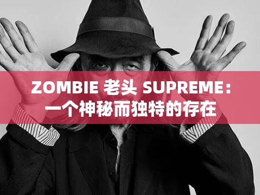 ZOMBIE 老头 SUPREME：一个神秘而独特的存在