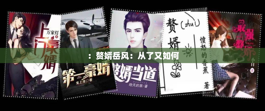 ：赘婿岳风：从了又如何