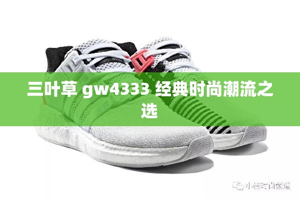 三叶草 gw4333 经典时尚潮流之选