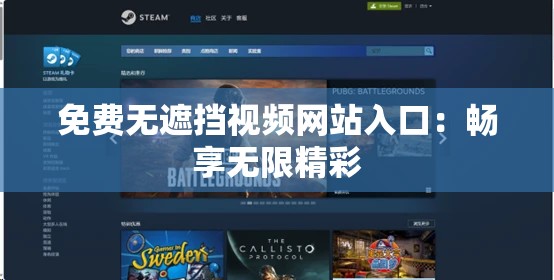 免费无遮挡视频网站入口：畅享无限精彩