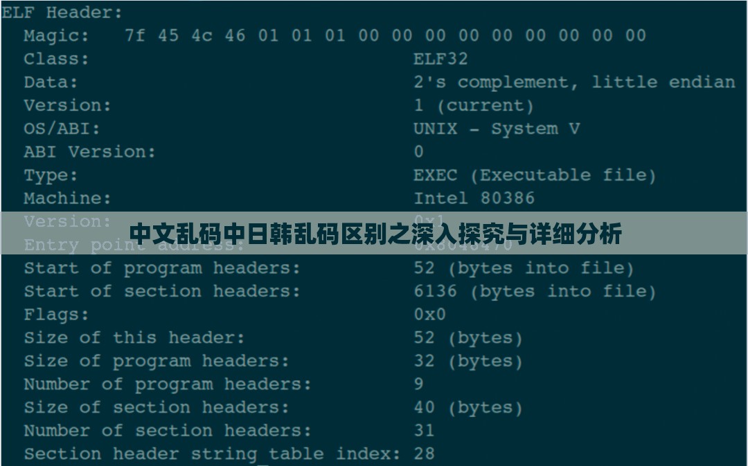 中文乱码中日韩乱码区别之深入探究与详细分析